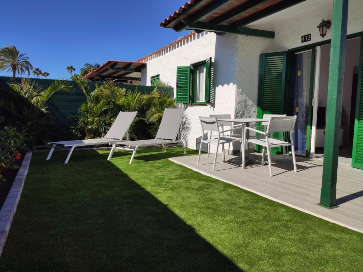 Private Bungalow A 200 Meters To Yumbo Center Maspalomas  Extérieur photo